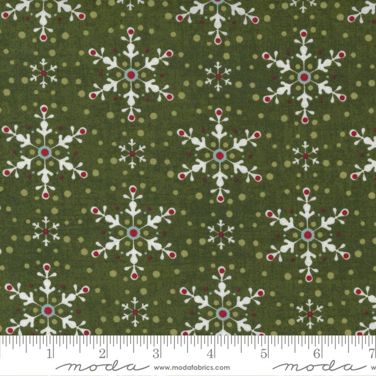 Peppermint Bark Pine | BasicGrey | Moda Fabrics | 30695 16 | Sold in 1/2 Yd