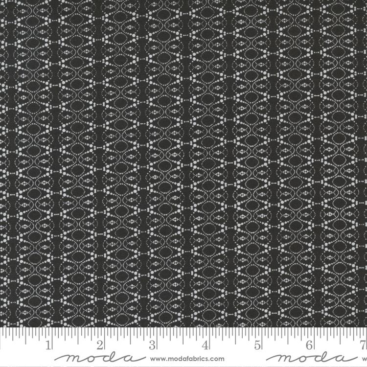 Peppermint Bark Dark Chocolate | BasicGrey | Moda Fabrics | 30697 17 | Sold in 1/2 Yds