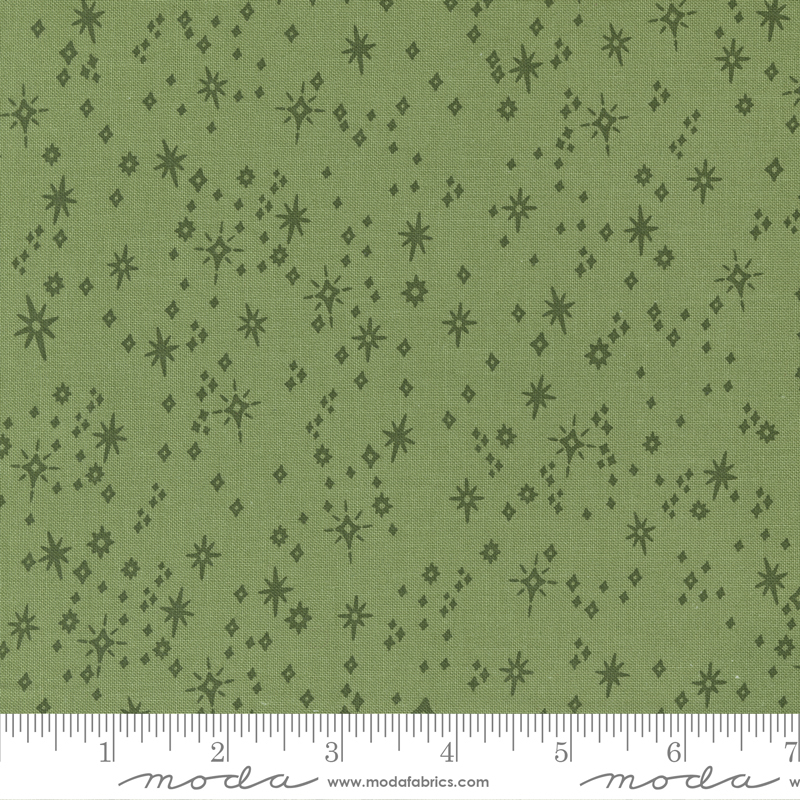 Good News Great Joy Starry Eucalyptus | Fancy That Design House | Moda Fabrics | 45565 17 | Sold in 1/2 Yd
