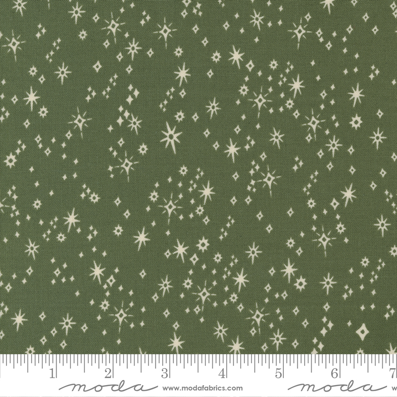 Good News Great Joy Starry Pine | Fancy That Design House | Moda Fabrics | 45565 19 | Sold in 1/2 Yd