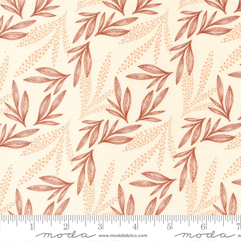Woodland Wildflowers Leaf Lore Cream | Fancy That Design House | Moda Fabrics | 45584 11 | Sold in 1/2 Yd