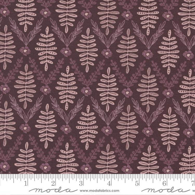 Slow Stroll Plum | Fancy That Design House | Moda Fabrics | 45543 18 | Sold in 1/2 Yds
