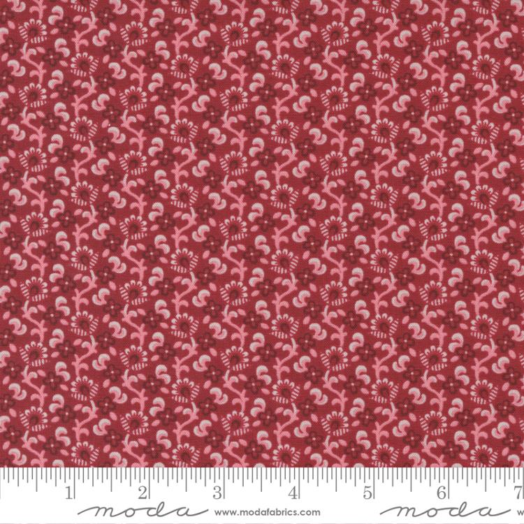 The Flower Farm Begonia | Bunny Hill Designs | Moda Fabrics | 3014 15 | Sold in 1/2 Yds