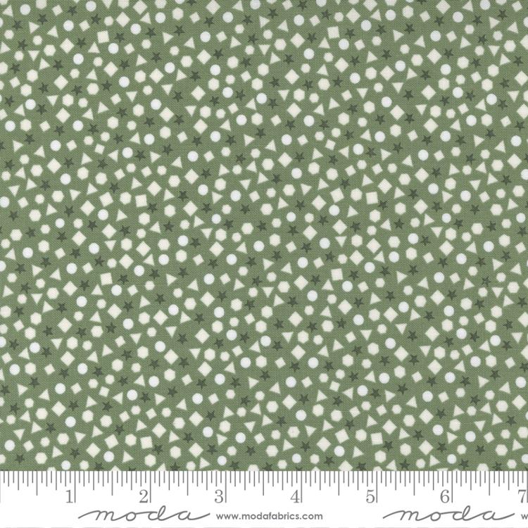 ABC XYZ Green | Stacy Iest Hsu | Moda Fabrics | 20816 16 | Sold in 1/2 Yds