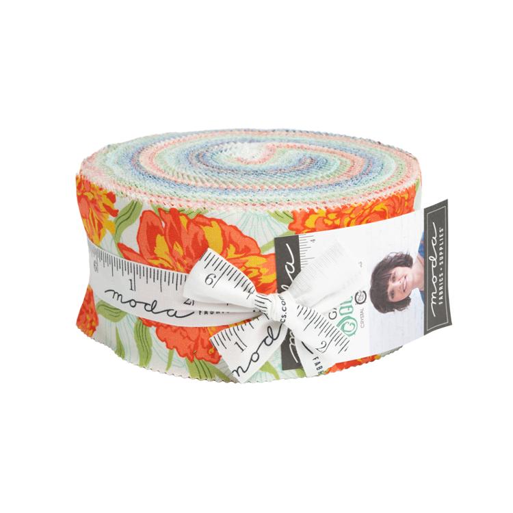 Garden Society Jelly Roll | Crystal Manning | Moda Fabrics | 11890JR | Sold As A Bundle