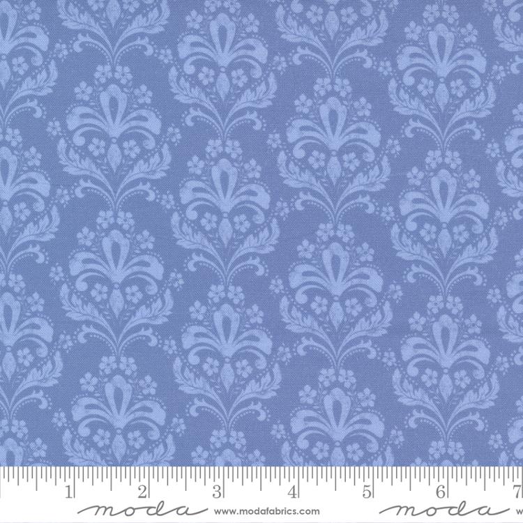Garden Society Cornflower | Crystal Manning | Moda Fabrics | 11894 13 | Sold in 1/2 Yds