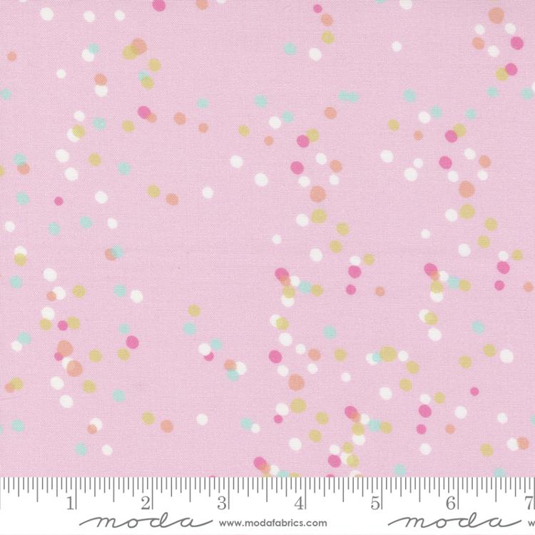 Soiree Confetti Cotton Candy | Mara Penny | Moda Fabrics | 13377 14 | Sold in 1/2 Yds