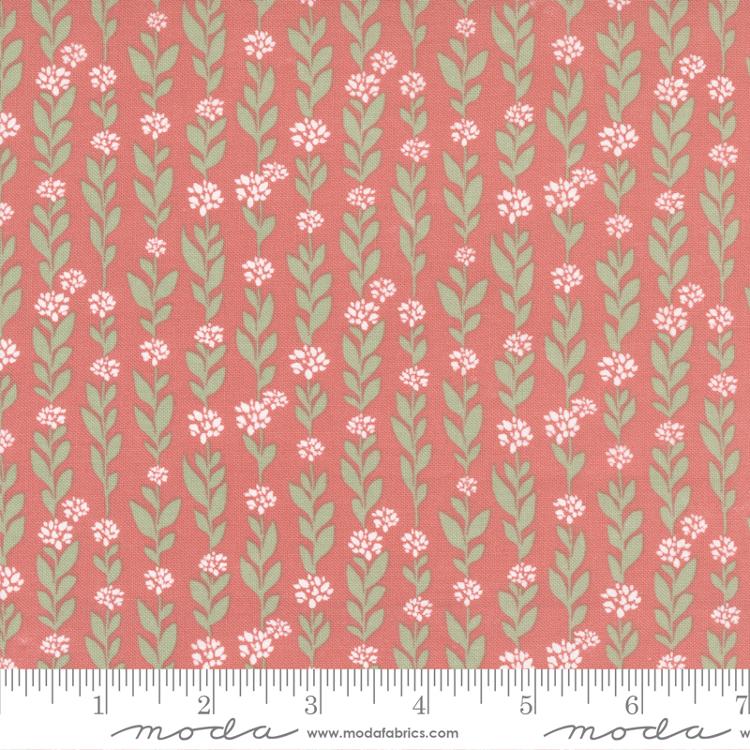 Country Rose Tea Rose | Lella Boutique | Moda Fabrics | 5171 13 | Sold in 1/2 Yds