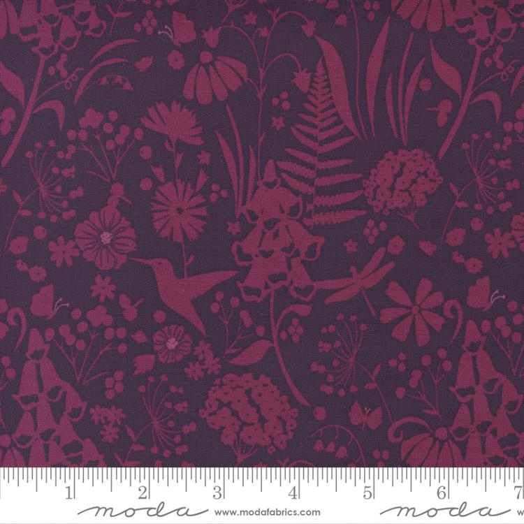 Wild Meadow Prune | Sweetfire Road | Moda Fabrics | 43132 17 | Sold in 1/2 Yds