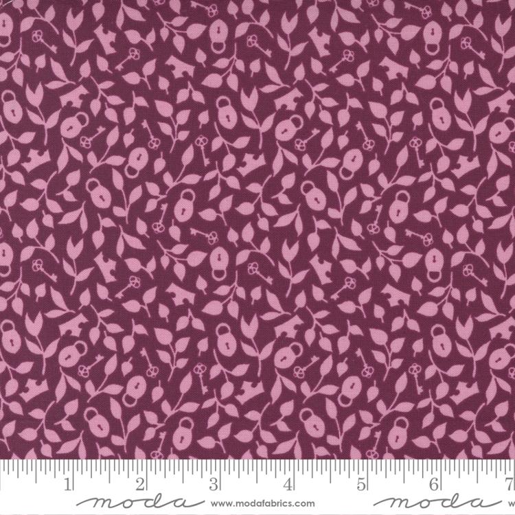 Wild Meadow Boysenberry | Sweetfire Road | Moda Fabrics | 43135 18 | Sold in 1/2 Yds