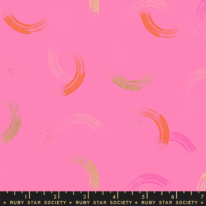 Twirl Metallic June | Sarah Watts | Ruby Star Society | RS2065 27M | Sold in 1/2 Yds