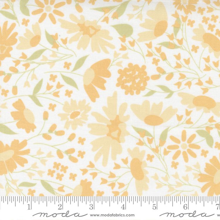 Buttercup & Slate Cloud | Corey Yoder | Moda Fabrics | 29151 11 | Sold in 1/2 Yds