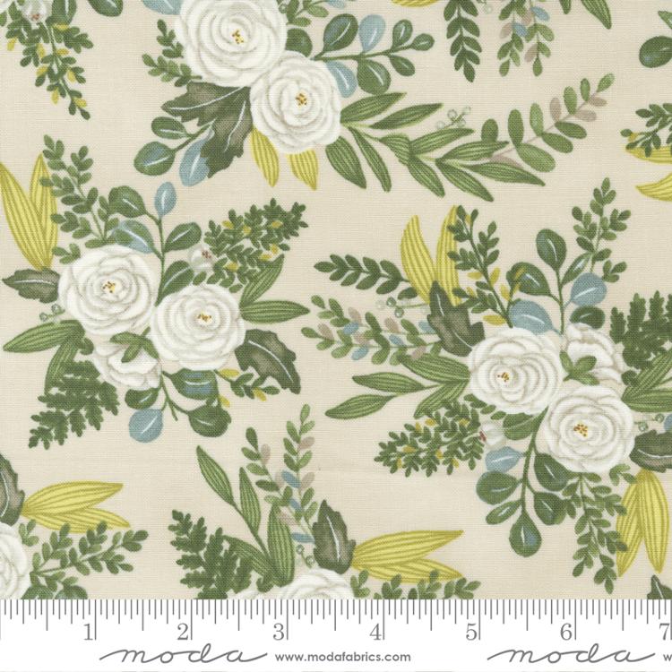 Happiness Blooms Natural | Deb Strain | Moda Fabrics | 56051 12 | Sold in 1/2 Yd