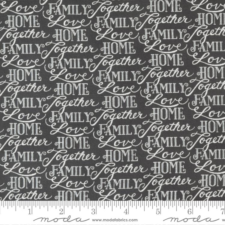 Happiness Blooms Slate | Deb Strain | Moda Fabrics | 56055 13 | Sold in 1/2 Yd