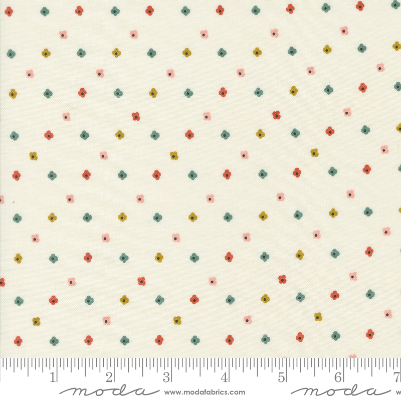 Imaginary Flowers Baby Buds Cloud | Gingiber | Moda Fabrics | 48386 11 | Sold in 1/2 Yd
