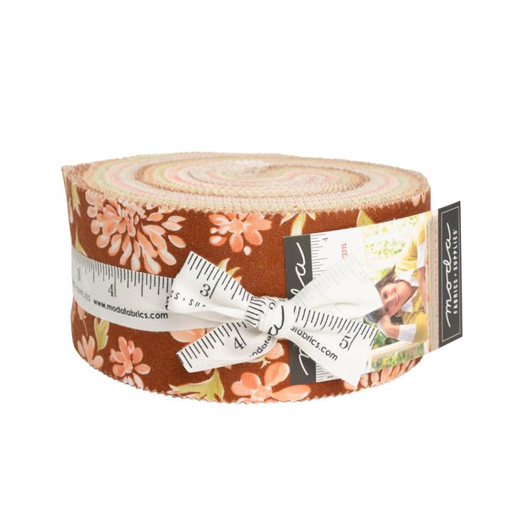 Cinnamon & Cream Jelly Roll | Fig Tree And Co. | Moda Fabrics | 20450JR | Sold As A Bundle