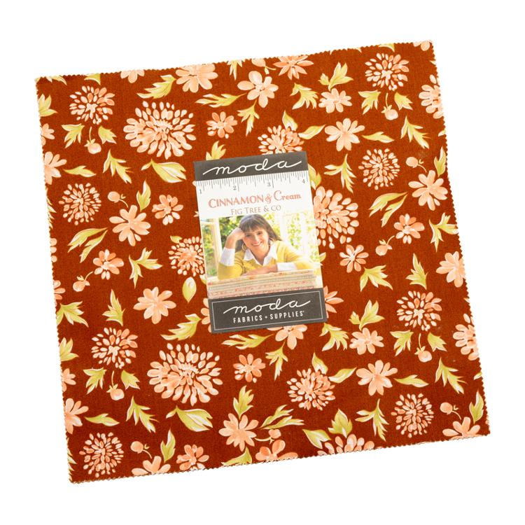 Cinnamon & Cream Layer Cake | Fig Tree And Co. | Moda Fabrics | 20450LC | Sold As A Bundle
