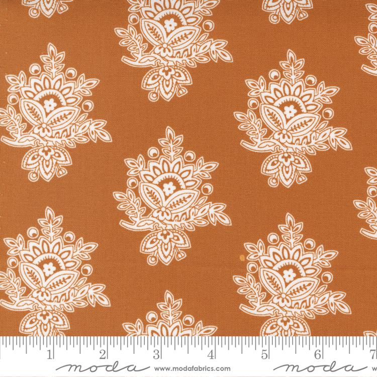 Cinnamon & Cream Cinnamon | Fig Tree And Co. | Moda Fabrics | 20454 12 | Sold in 1/2 Yds