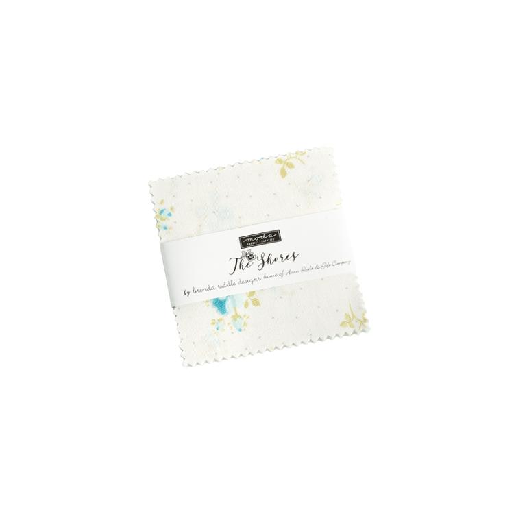 The Shores Mini Charm Pack | Brenda Riddle Designs | Moda Fabrics | 18740MC | Sold As A Bundle