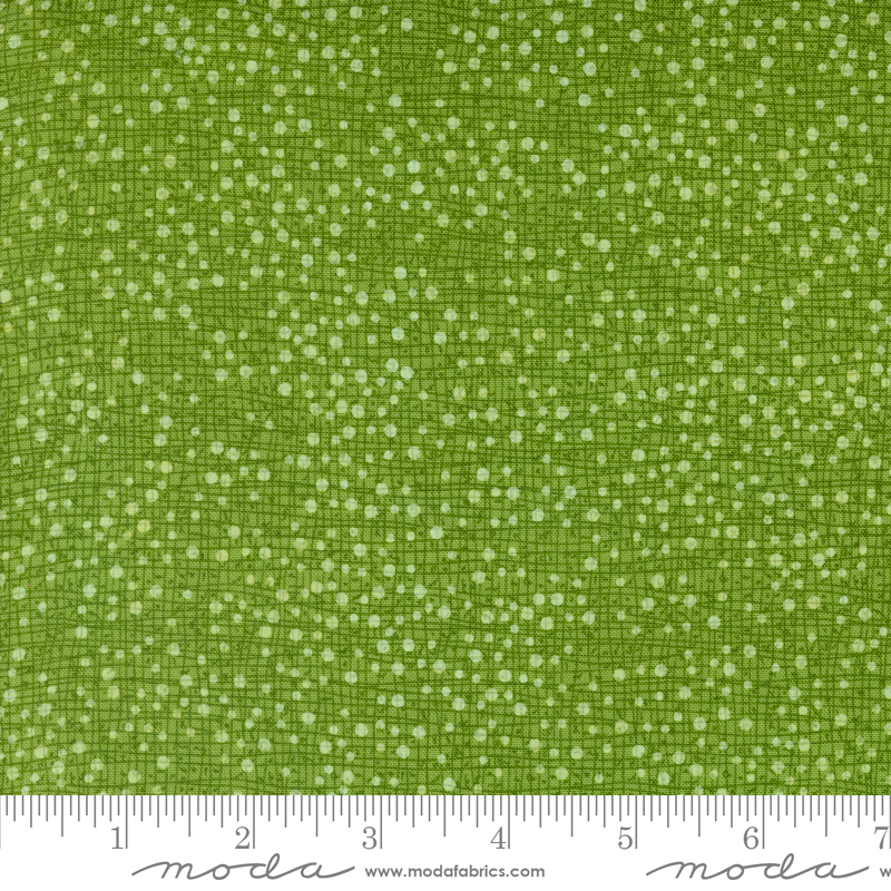 Winterly Thatched Dotty Grass | Robin Pickens | Moda Fabrics | 48715 197 | Sold in 1/2 Yd