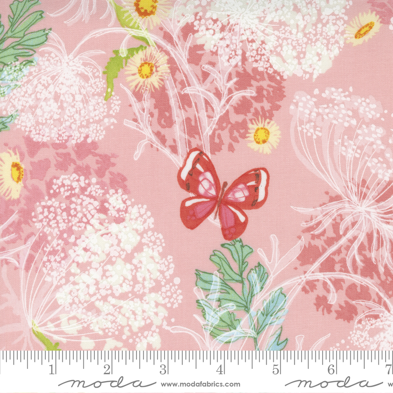 Wild Blossoms Queen Annes Lace Princess | Robin Pickens | Moda Fabrics | 48733 21 | Sold in 1/2 Yd