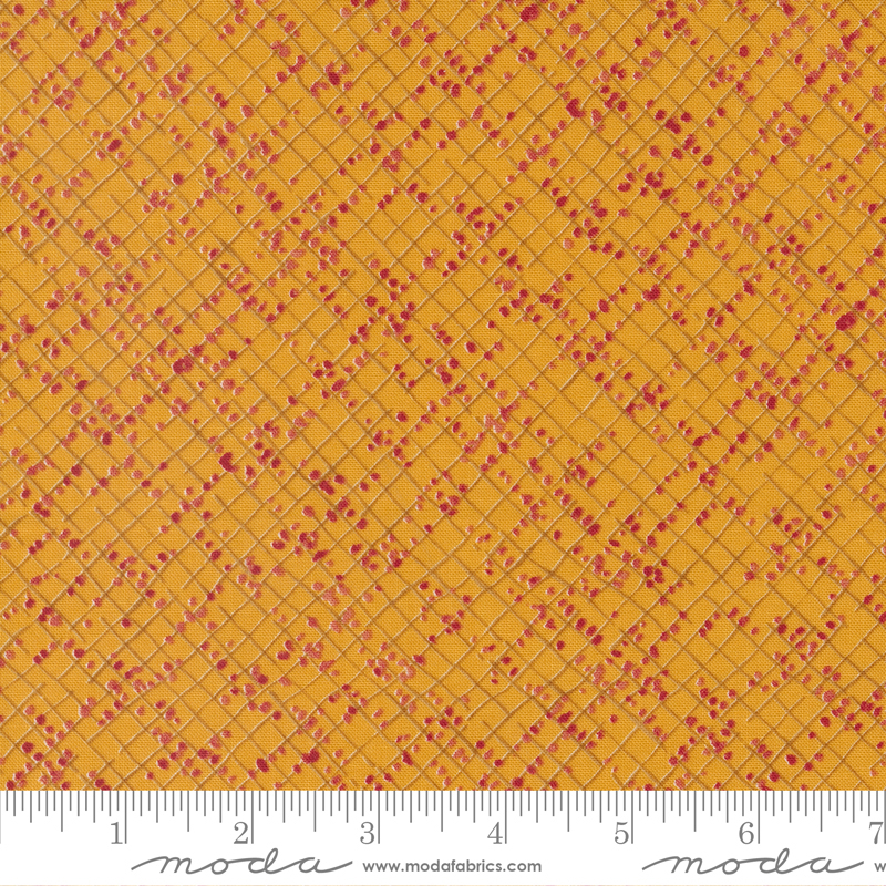 Wild Blossoms Blotted Graph Paper Honeycomb | Robin Pickens | Moda Fabrics | 48737 17 | Sold in 1/2 Yd