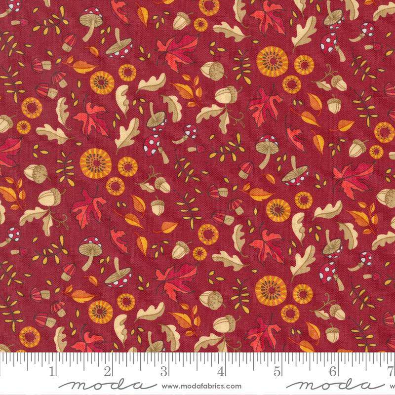 Forest Frolic Little Fall Fling Cinnamon | Robin Pickens | Moda Fabrics | 48744 16 | Sold in 1/2 Yd