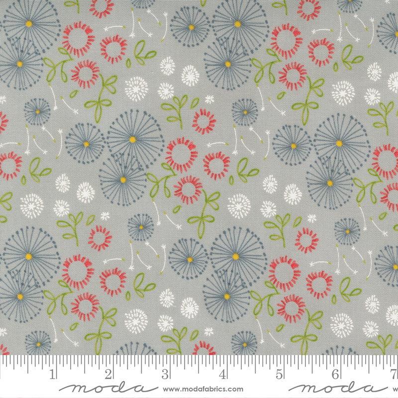 Dandi Duo Little Bitties Slate | Robin Pickens | Moda Fabrics | 48752 16 | Sold in 1/2 Yd
