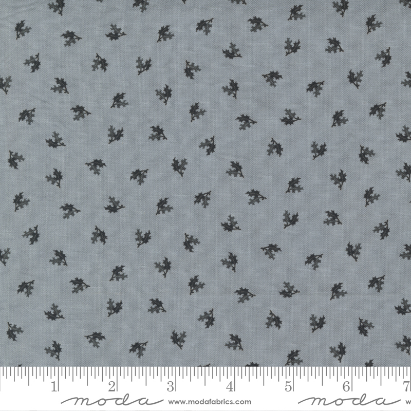 Rustic Gatherings Double Leaf Steel | Primitive Gatherings | Moda Fabrics | 49207 18 | Sold in 1/2 Yd