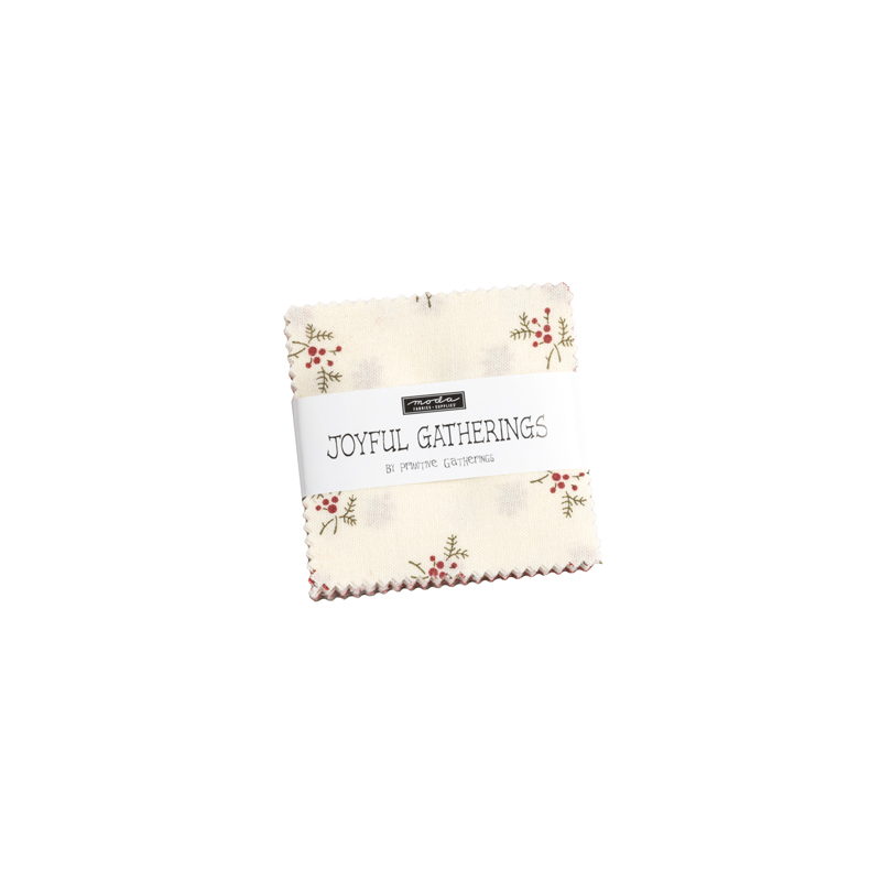 Joyful Gatherings Mini Charm Pack | Primitive Gatherings | Moda Fabrics | 49210MC | Sold As A Bundle