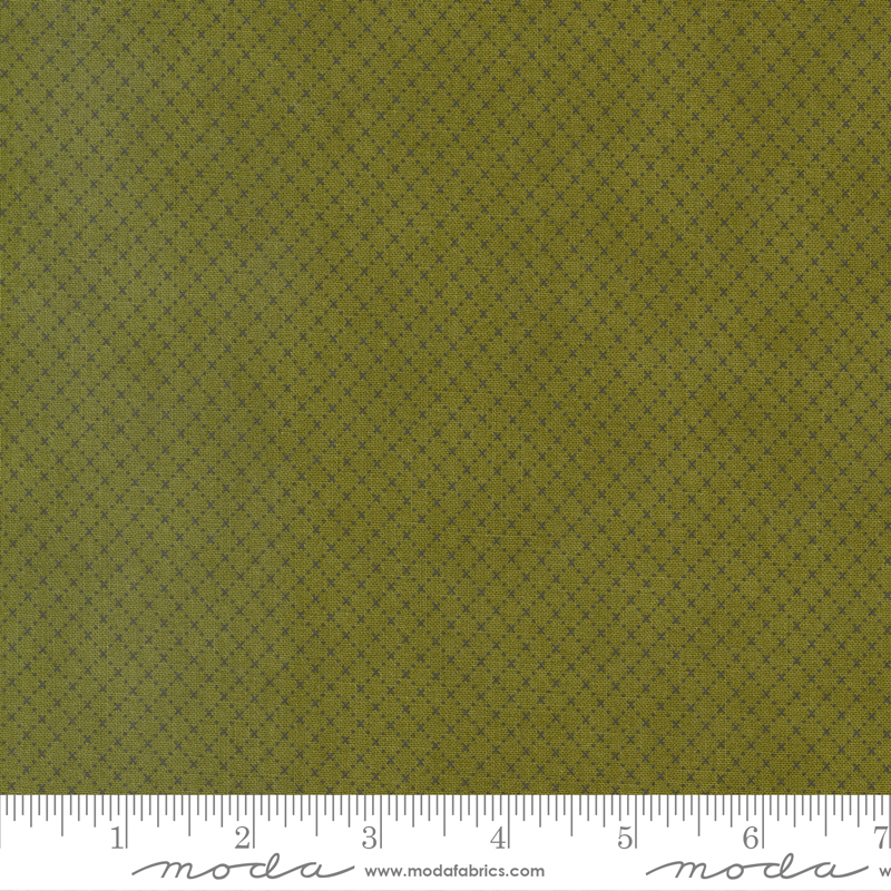 Joyful Gatherings Xs and Os Mistletoe | Primitive Gatherings | Moda Fabrics | 49214 15 | Sold in 1/2 Yd