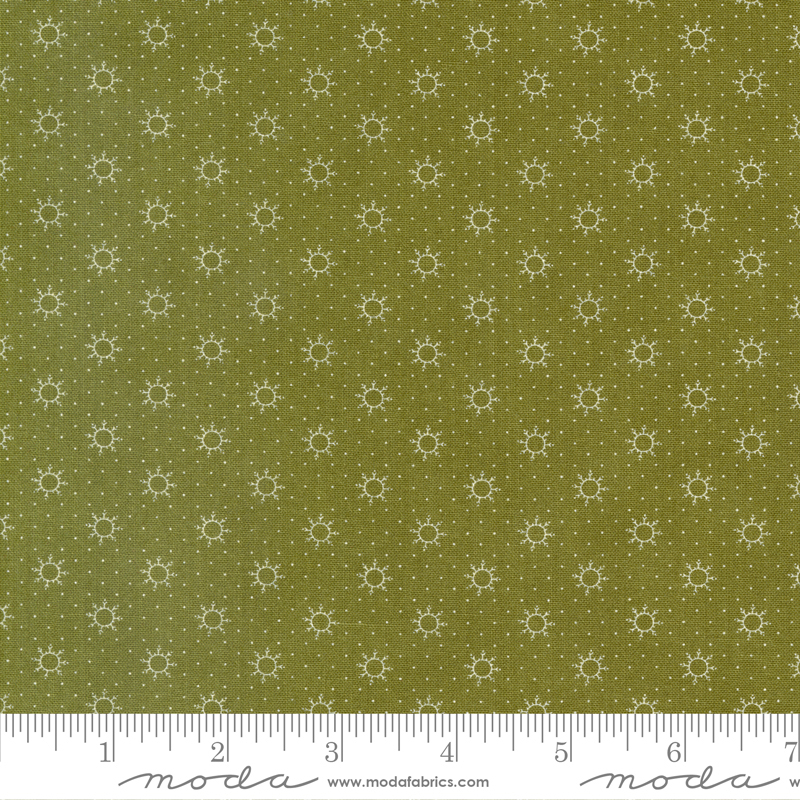 Joyful Gatherings Snowflakes Mistletoe | Primitive Gatherings | Moda Fabrics | 49216 15 | Sold in 1/2 Yd
