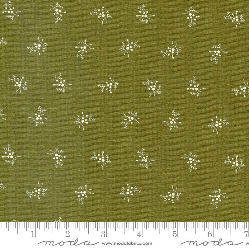 Joyful Gatherings Mistletoe Mistletoe | Primitive Gatherings | Moda Fabrics | 49217 15 | Sold in 1/2 Yd