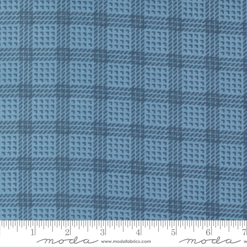 Lakeside Gatherings Mini Plaid Dusk | Primitive Gatherings | Moda Fabrics | 49227 13F | Sold in 1/2 Yd