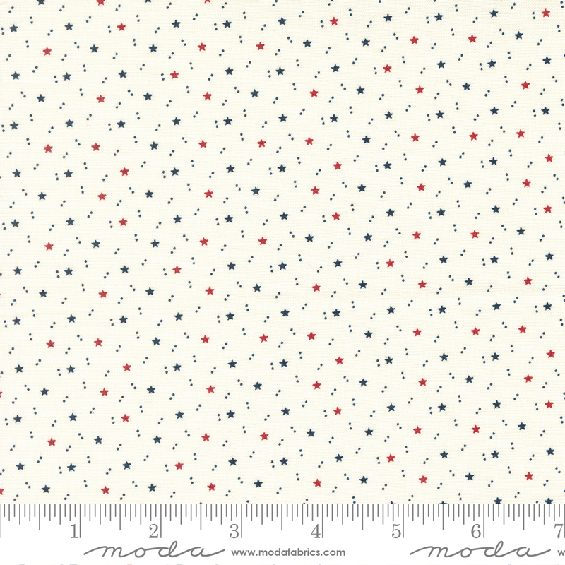 American Gatherings II Space Star Dove | Primitive Gatherings | Moda Fabrics | 49247 11 | Sold in 1/2 Yd