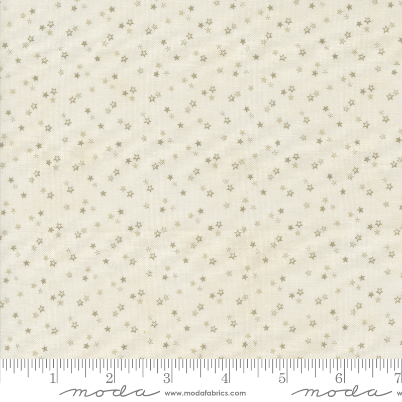 Snowman Gatherings IV Snowy Night Snow Taupe | Primitive Gatherings | Moda Fabrics | 49256 15 | Sold in 1/2 Yd