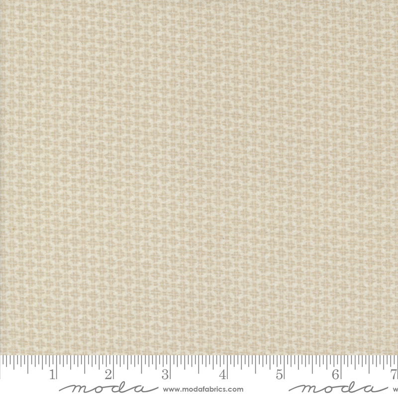 Farmhouse Flannels III Tic Tac Cream | Primitive Gatherings | Moda Fabrics | 49272 11F | Sold in 1/2 Y
