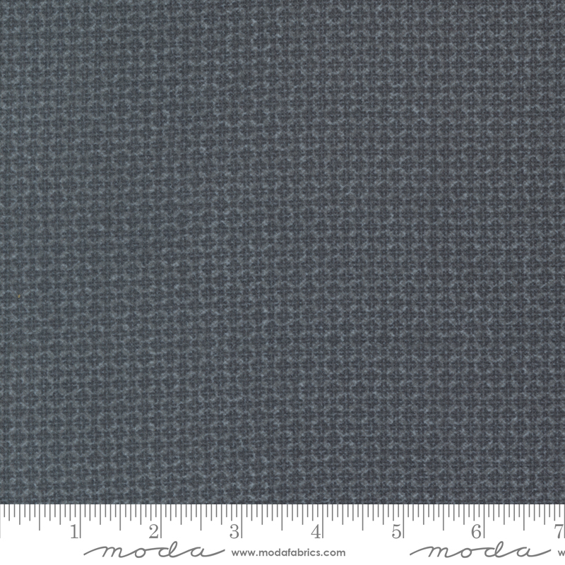 Farmhouse Flannels III Tic Tac Graphite | Primitive Gatherings | Moda Fabrics | 49272 15F | Sold in 1/2 Yd