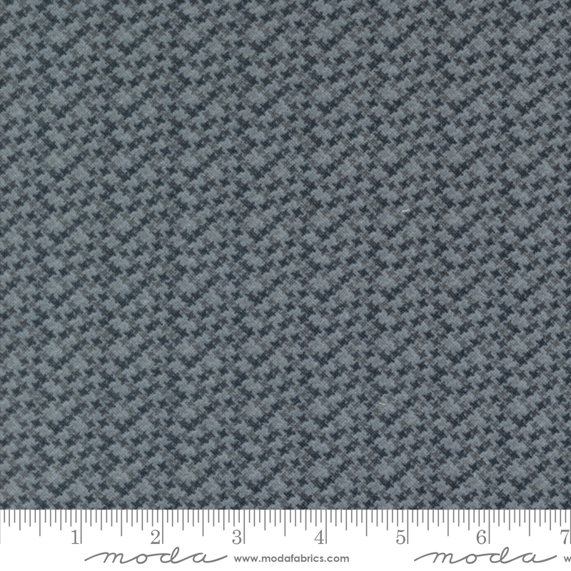 Farmhouse Flannels III Seedy Pewter | Primitive Gatherings | Moda Fabrics | 49274 14F | Sold in 1/2 Yd