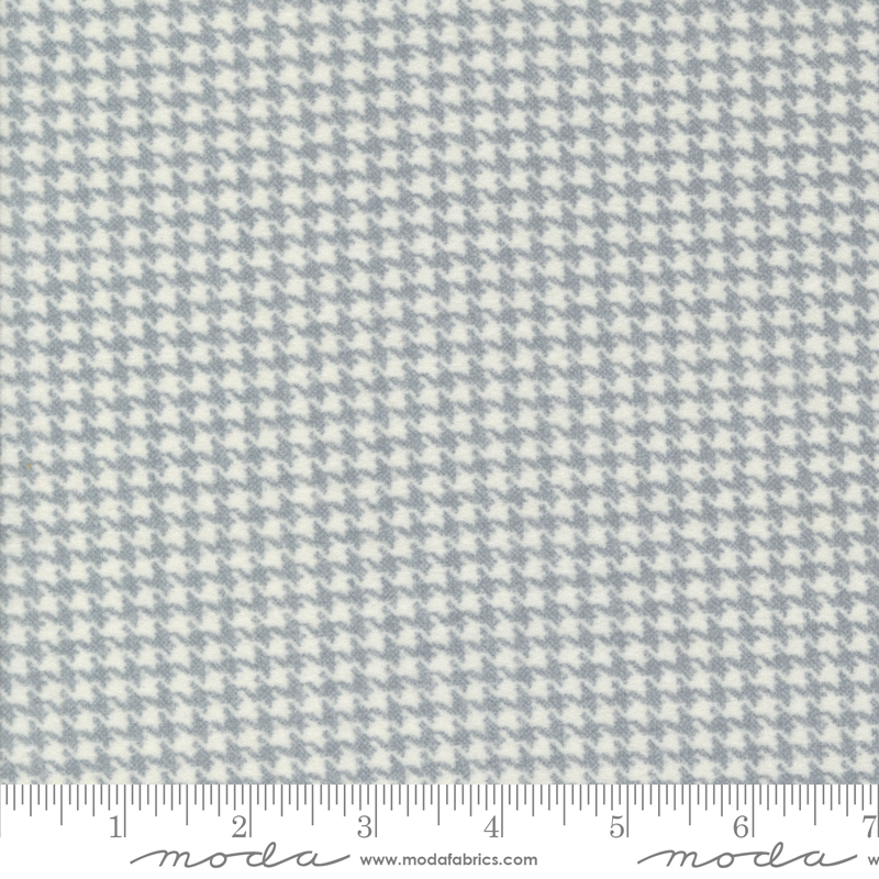 Farmhouse Flannels III Small Check Pewter | Primitive Gatherings | Moda Fabrics | 49276 14F | Sold in 1/2 Yd