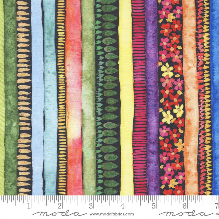 Eufloria Onyx | Create Joy Project | Moda Fabrics | 39747 14 | Sold in 1/2 Yd