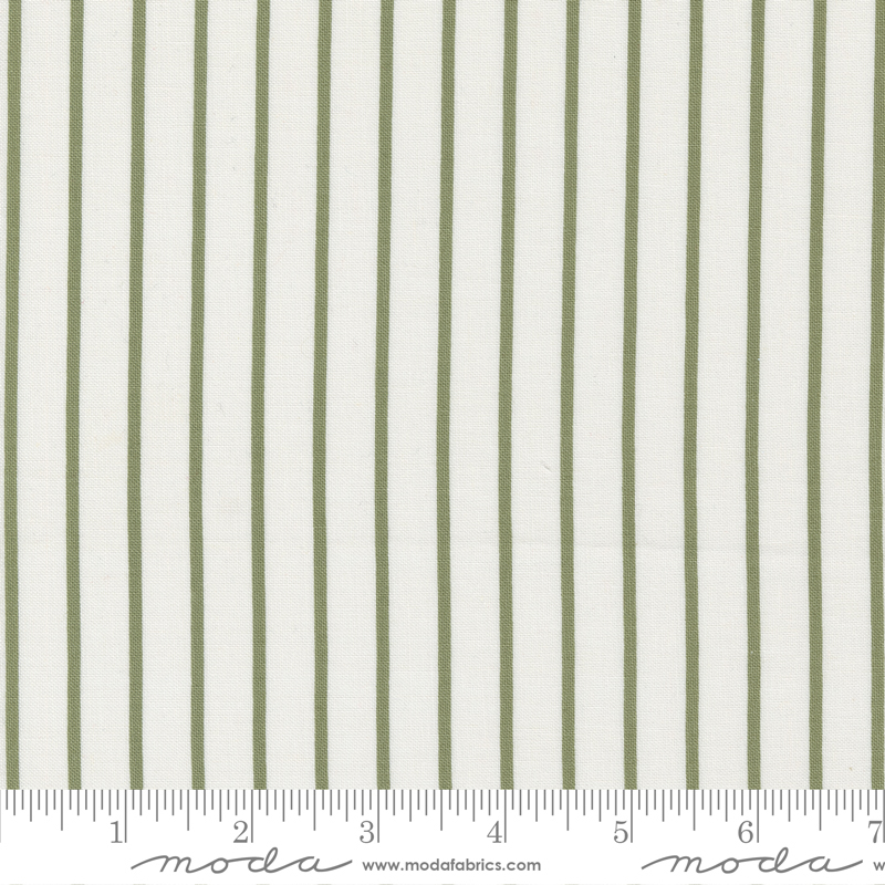 Christmas Eve Jolly Stripe Snow | Lella Boutique | Moda Fabrics | 5186 11 | Sold in 1/2 Yd