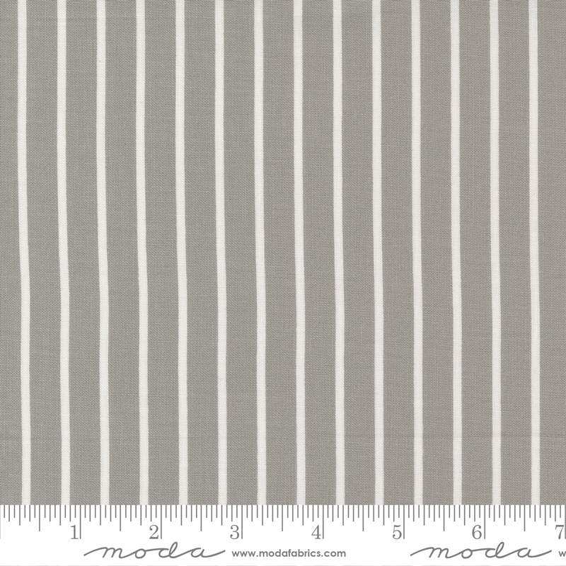 Christmas Eve Jolly Stripe Dove | Lella Boutique | Moda Fabrics | 5186 13 | Sold in 1/2 Yd