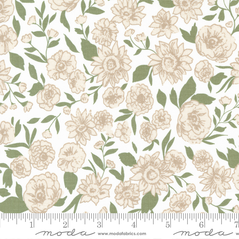 Lovestruck Smitten Cloud | Lella Boutique | Moda Fabrics | 5191 11 | Sold in 1/2 Yd