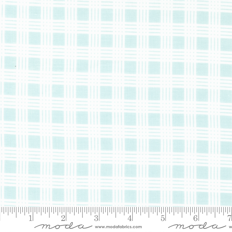 Lovestruck Sensible Plaid Mist | Lella Boutique | Moda Fabrics | 5194 14 | Sold in 1/2 Yd