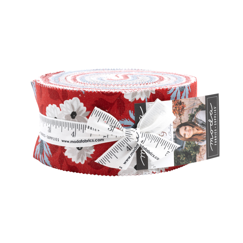 Old Glory Jelly Roll | Lella Boutique | Moda Fabrics | 5200JR | Sold As A Bundle