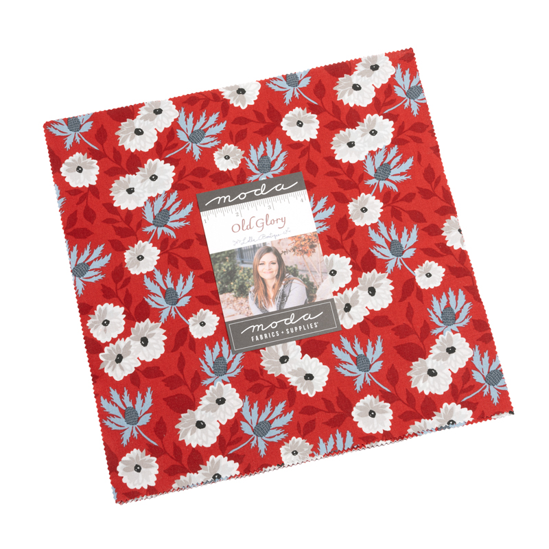 Old Glory Layer Cake | Lella Boutique | Moda Fabrics | 5200LC | Sold As A Bundle