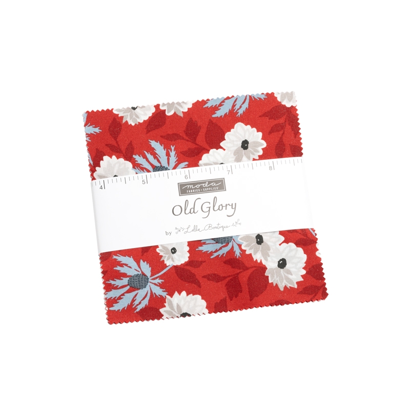 Old Glory Charm Pack | Lella Boutique | Moda Fabrics | 5200PP | Sold As A Bundle