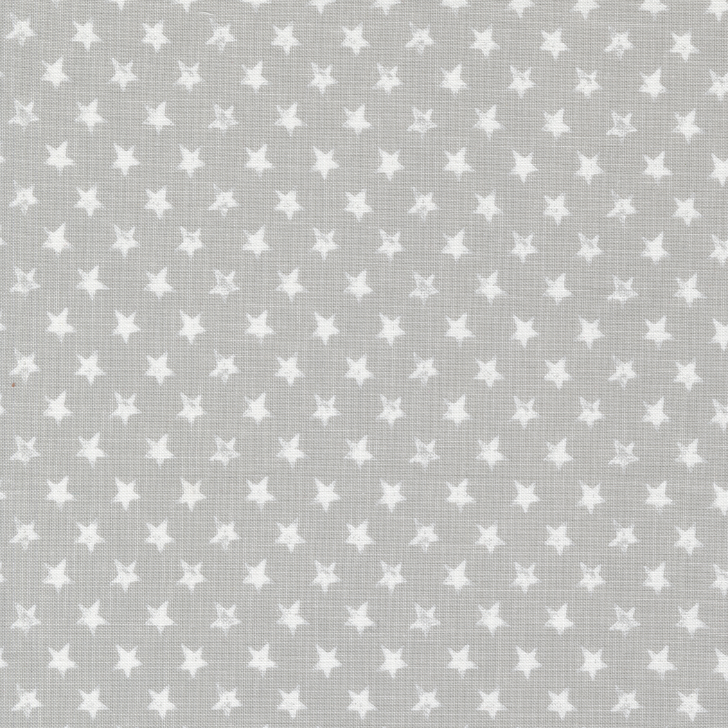 Old Glory Star Spangled Silver | Lella Boutique | Moda Fabrics | 5204 12 | Sold in 1/2 Yd