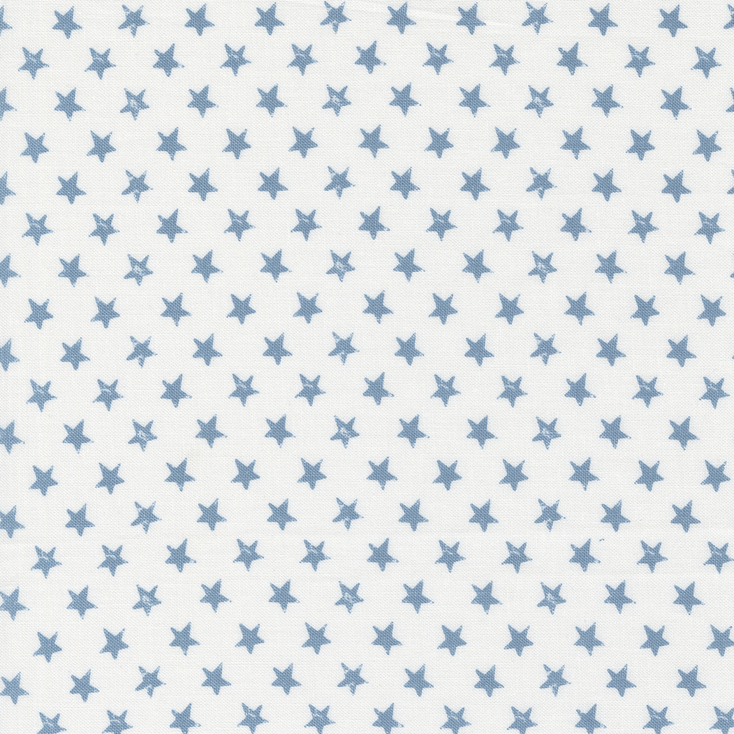 Old Glory Star Spangled Cloud Sky | Lella Boutique | Moda Fabrics | 5204 22 | Sold in 1/2 Yd